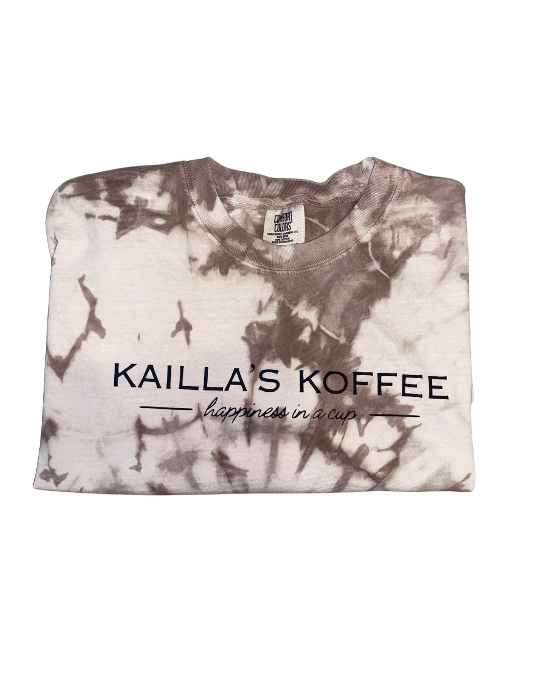 Kailla’s Koffee Tie Dyed Shirt